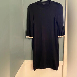 COS women’s dress - size xs - dark blue - pleated bell sleeve - great condition